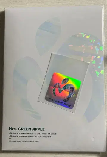 [ 미개봉 ] 미세스 그린 애플 영화 팜플렛 스티커