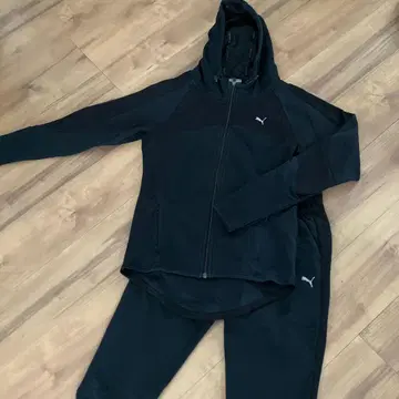 [ 푸마 ] 맨투맨 저지 셋업 블랙