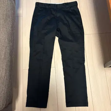 디키즈 별주 아오야마 양복 블랙 3L 워크 팬츠 874