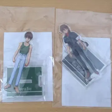 신 기동전기 건담 W EW 연결되는 아크릴 스탠드 듀오 히이로