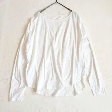 프레임워크 티셔츠 코튼 면 레이어드 라운드