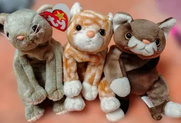 ty 비니 베이비 고양이 봉제 인형