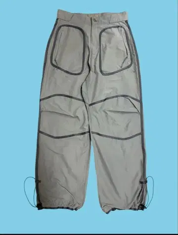 sansangear 웨빙 패치드 나일론 팬츠