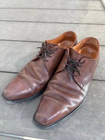 스코치 그레인 브라운 슈즈 25.5cm
