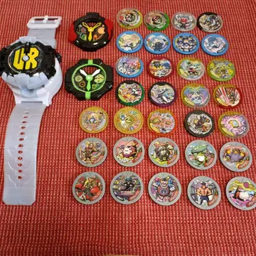 요괴워치 UR워치 YSP워치 커스텀 베젤 요괴 메달 세트