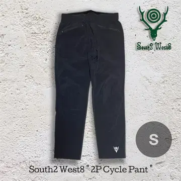 South2 West8 2P 사이클 팬츠 S 블랙