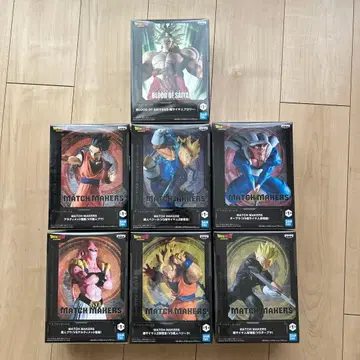 드래곤볼 MATCH MAKERS 피규어 8개 세트 묶음 판매