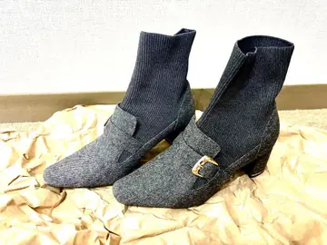 RANDA 란다 니트 부츠 그레이 (사이즈 M)