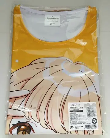 학원 아이돌 마스터 후지타 코토네 풀 그래픽 T셔츠 L 사이즈