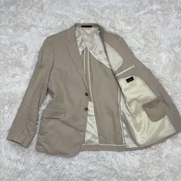 PS 폴스미스 린넨 100% 테일러드 자켓 베이지 XL L2
