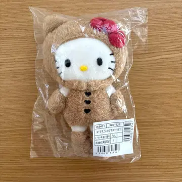 헬로키티전 마스코트 홀더 곰 수트