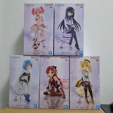 마도카 마기카 컬렉션 피규어 5체 세트