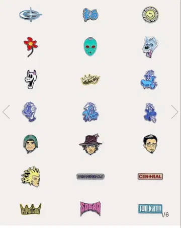 King Gnu CEN+RAL 랜덤 핀즈 전 22종 전종 세트