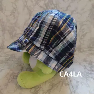 CA4LA 카시라 헌팅 캡 햇 모자 블루 계열