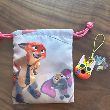 주토피아 10주년 시크릿 스트랩 페넥과 시크릿 복조리