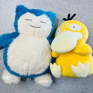 포켓몬 잠만보 코닥 메가모후굿토 봉제 인형 휴식 타임 프라이즈