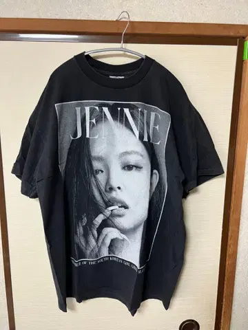 JENNIE BLACKPINK T셔츠 X-LARGE