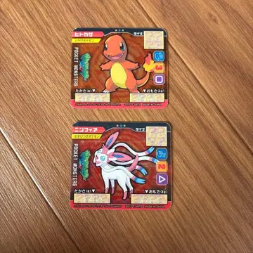 포켓몬 카드 리자드 님피아 세트