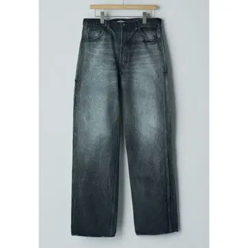 AURALEE HEAVY DENIM PAINTER PANTS 4