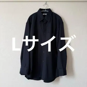 UNIQLO U 트윌 워크 오버사이즈 셔츠