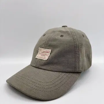 [ 단종품 ] 필슨 박스 로고 로우 프로파일 캡 브라운