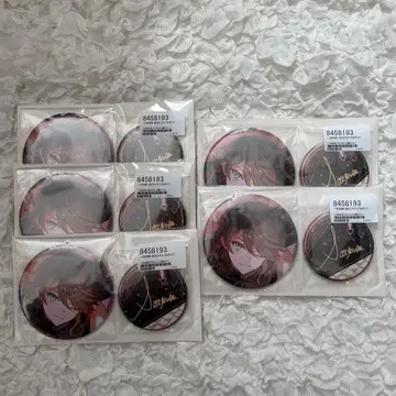 생일 굿즈&보이스 2023 사에구사 아키나 캔뱃지 5개