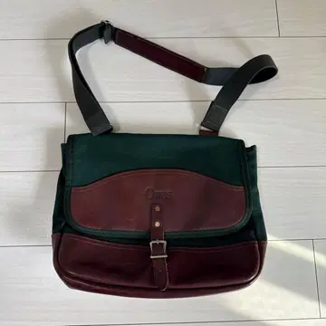 Orvis 숄더백 90s 그린/브라운