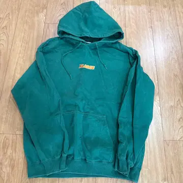 XLARGE 그린 후드티