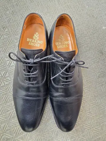 Herring Shoes 가죽 신발 굿이어 웰트 UK7.5
