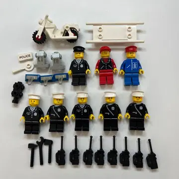 레고 LEGO 올드 레고 경찰 폴리스 미니 피규어 세트