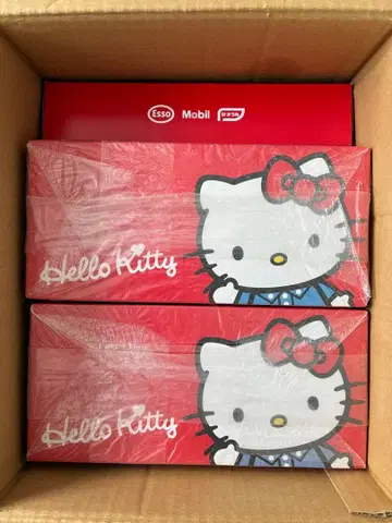 키티 에네오스 콜라보 티슈 [ 산리오 타월 덤 포함 ]