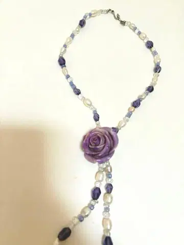 chabi 비즈 목걸이 로즈 하타케야마 치아키