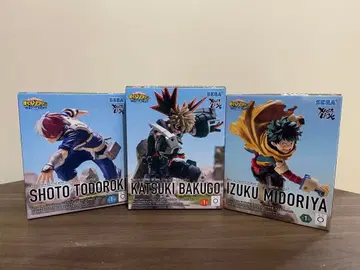 나의 히어로 아카데미아 피규어 3개 세트