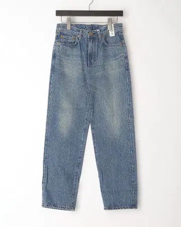 SOMETHING BASIC PIPED STRAIGHT 데님