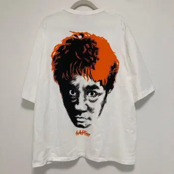 택 포함 미사용 SAPEur 사풀 콜라보 하마다 마코토 T셔츠 XL