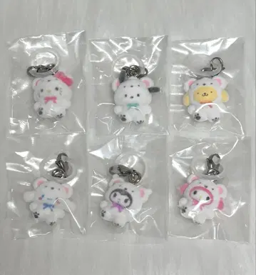 산리오 메지루시 액세서리 폭신폭신 스노우 컴플리트