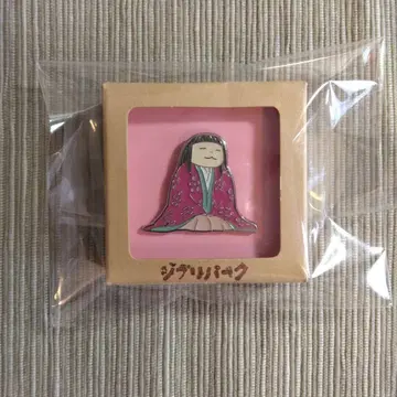 지브리 파크 한정판 카구야 공주 이야기 여자아이 핀 배지 지브리 대창고