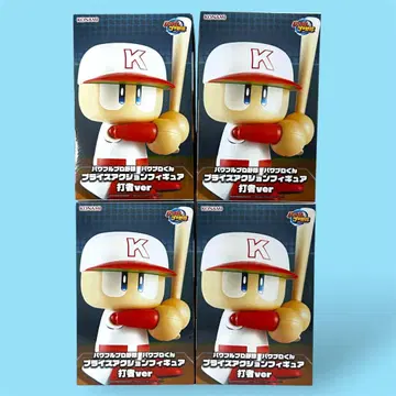 파워풀 프로야구 파와프로군 프라이스 액션 피규어 타자ver 4체