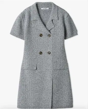 스나이델 트렌치 니트 원피스 새상품급