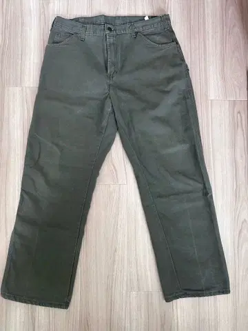 Dickies 워크 팬츠 카키