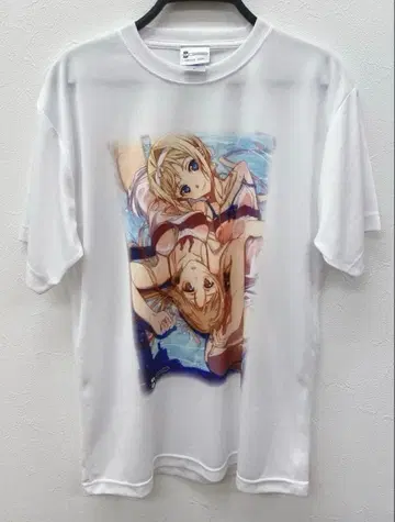 소드 아트 온라인 애니메이션 티셔츠 L 사이즈 화이트