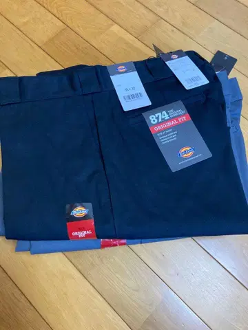 미사용 새상품 디키즈 874 오리지널 핏 38x30 블랙