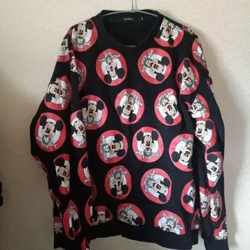 JOYRIC 미키마우스 패턴 트레이닝복 XL