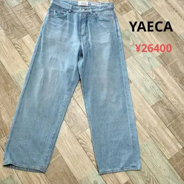 YAECA 야에카 데님 와이드 팬츠 26400엔