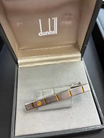 dunhill 스트라이프 디자인 넥타이핀