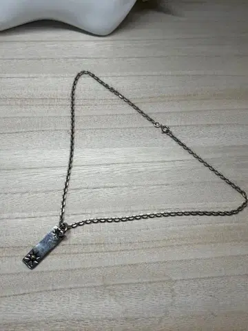 silver925 타타키 태양 목걸이 (체인 포함)