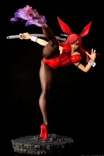 FAIRY TAIL 엘자 스칼렛 하이킥 ver. 홍토 1/6