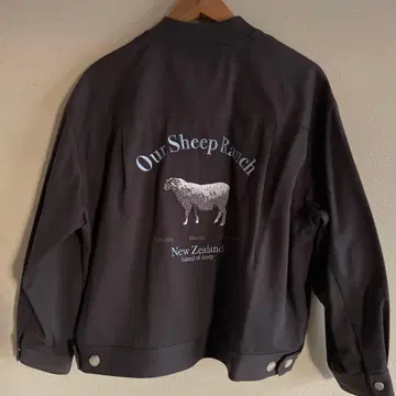 179/WG Our Sheep Ranch 캐주얼 자켓 면 100%