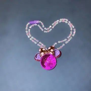 디즈니 미니 마우스 빛나는 목걸이