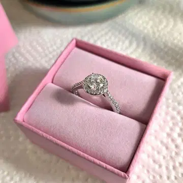 [ 컨디션 최상 ] SWAROVSKI 스와로브스키 우나 엔젤릭 반지